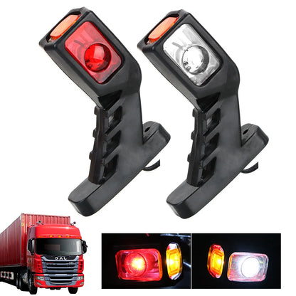 For Trailer Taillights Truck Van Lorry 12V 24V Side Marker