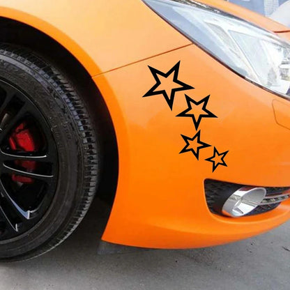 12x24cm Stars Sticker Vinyl Decal Waterproof Stickers On Truck