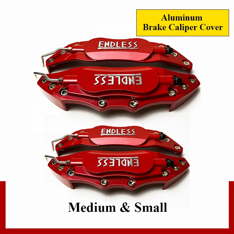4PCS 2PCS Endless Aluminum Brake Caliper Covers Front Rear
