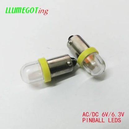 50PCS ba9s T4W Round Clear Dome 2X 5630SMD Various