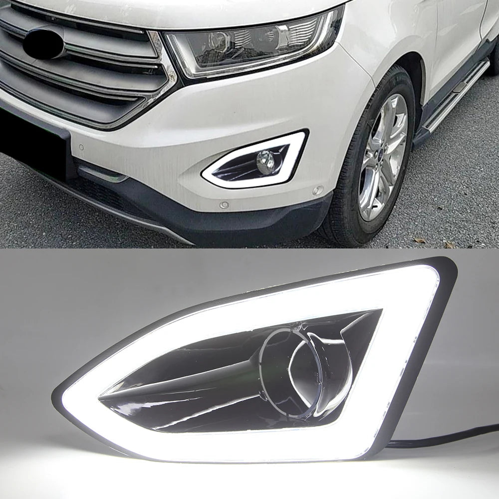 For Ford Edge 2015 2016 2017 Front Bumper Fog Wire Harness