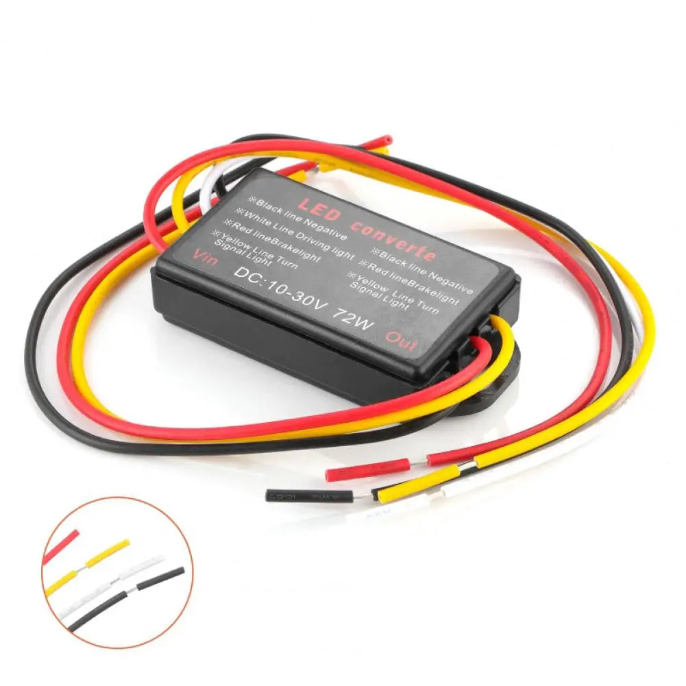 For Brake Light Compact Useful Controller Box Portable Flasher