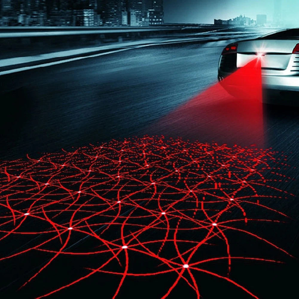 Pattern Anti Collision rear-end Laser Tail Fog Brake Parking