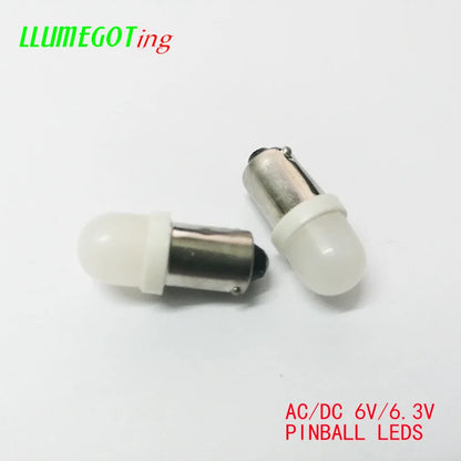 50PCS Milk White Dome ba9s T4W 1X smd5050 Non