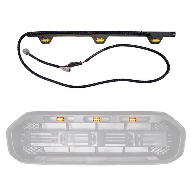 For Ford Ranger 2019-2021 Auto Parts Grille Amber Bar 19RR Plug