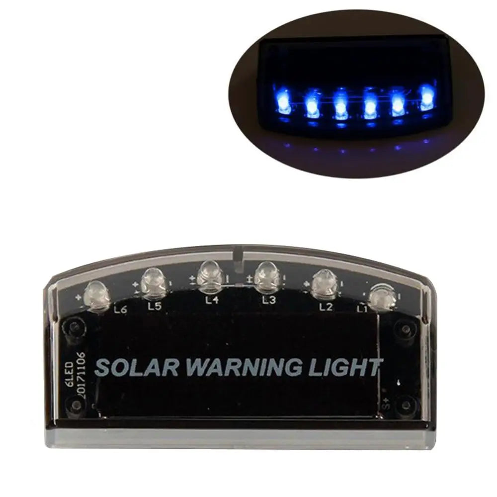 2019 Alarm Solar Power Simulated Warning Strobe anti-theft