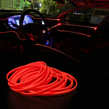 El Wire Interior Ambient Flex RGB Strip Flexible Atmosphere