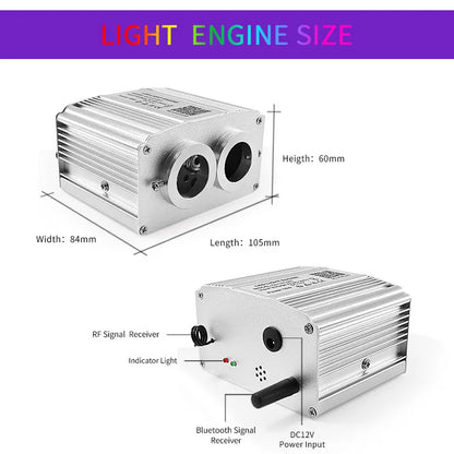 16W Twinkle Starry Sky Roof Star Night Interior Ceiling