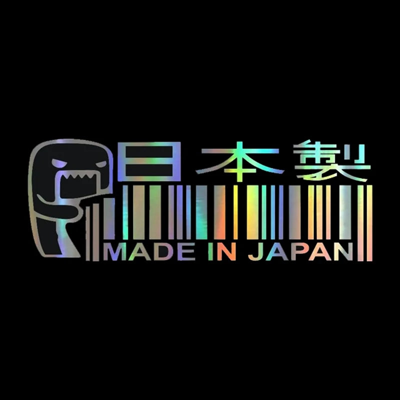 For BMW Audi Ford Jdm Made In Japan Funny Sticker Automobiles