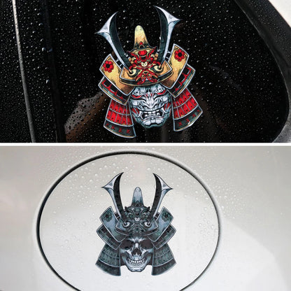 For Laptop Window Wall Dsycar 1PCS Japan Warrior Sticker Cartoon