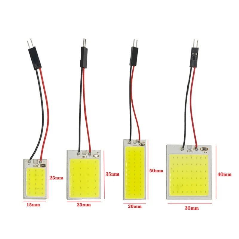 White Ice Blue T10 W5W Cob 24SMD 36SMD 48SMD