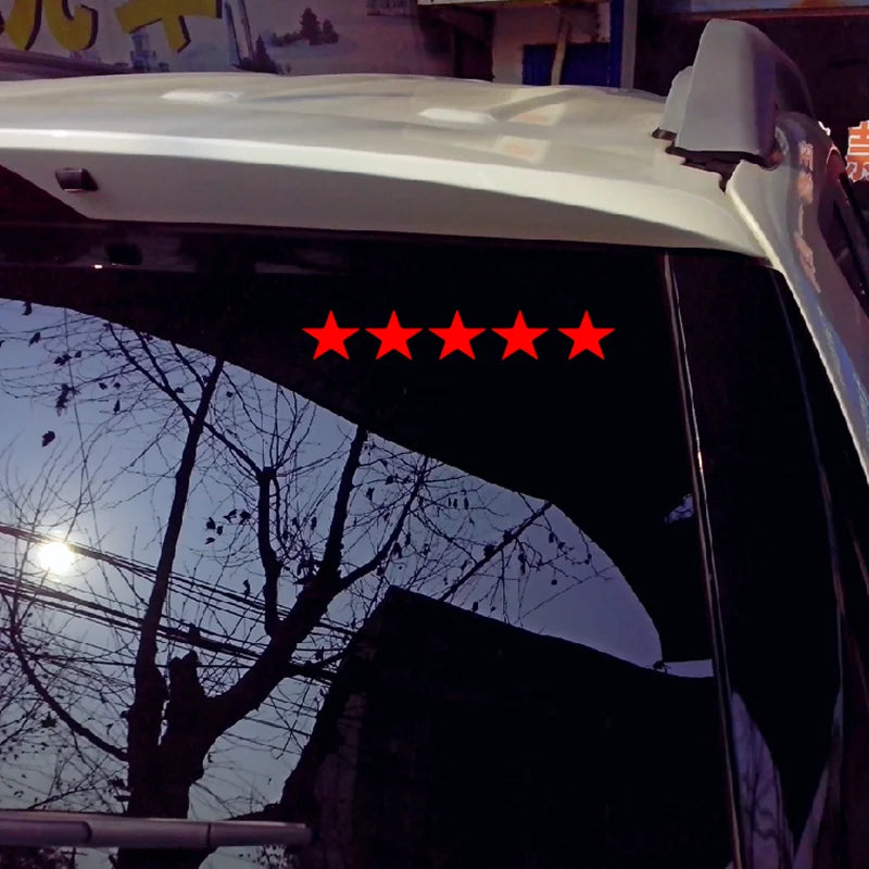 Reflective Sticker 100 Five Star Decorate Decals Vinyl Cover
