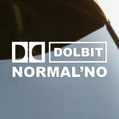 Dolbit Normalno die-cut Vinyl Decal Sticker Waterproof Decors On