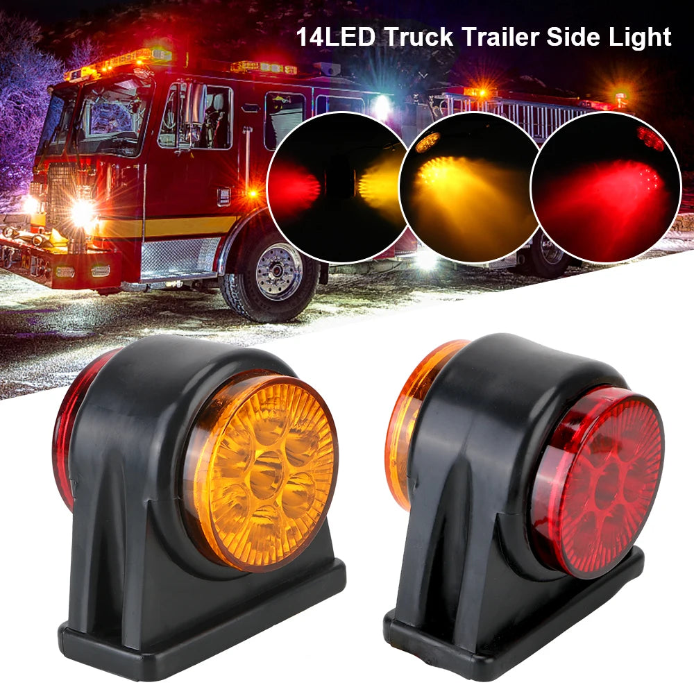 12V 24V Truck Trailer Position Corner Side Marker Turn