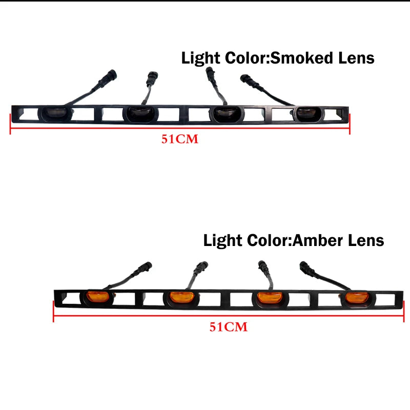 For Toyota Tacoma 2012-2015 LED Lights Ijdm 4PC Set Front Bumper
