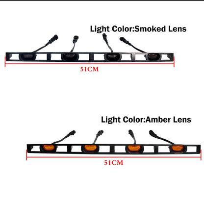 For Toyota Tacoma 2012-2015 LED Lights Ijdm 4PC Set Front Bumper