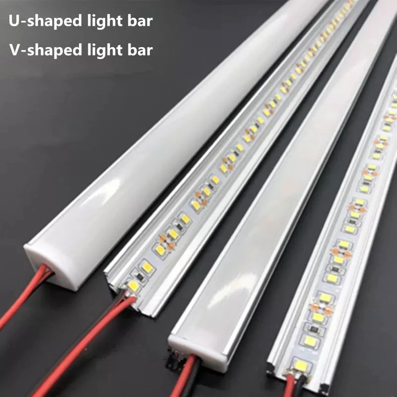 Aluminum Rigid Bar dc12v 50CM Inch U v-shape 5730