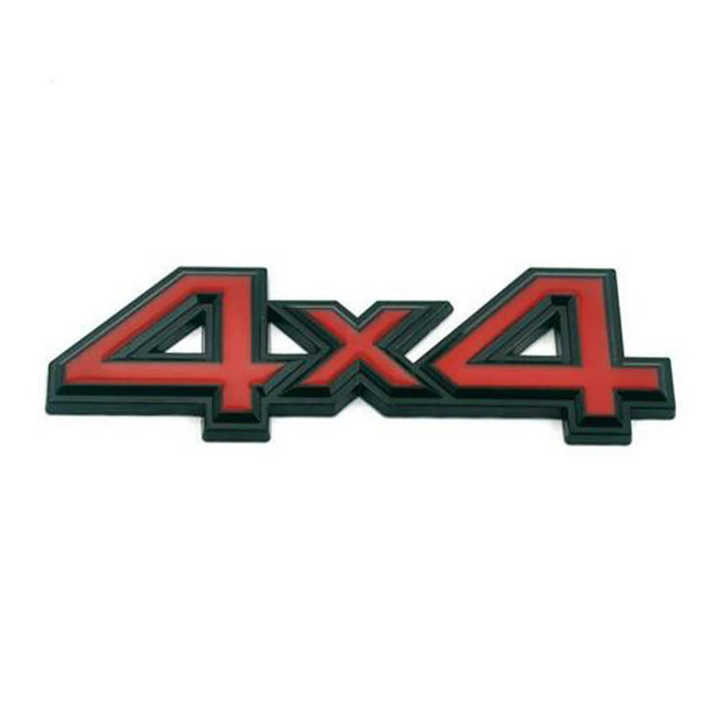 Dsycar 1PCS 3D Metal 4X4 four-wheel Drive Sticker Emblem