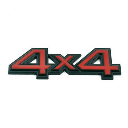 Dsycar 1PCS 3D Metal 4X4 four-wheel Drive Sticker Emblem