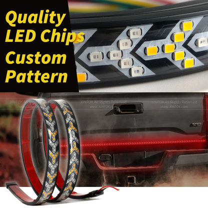 12V 24V Truck Tailgate Strip Bar Reverse Brake Turn