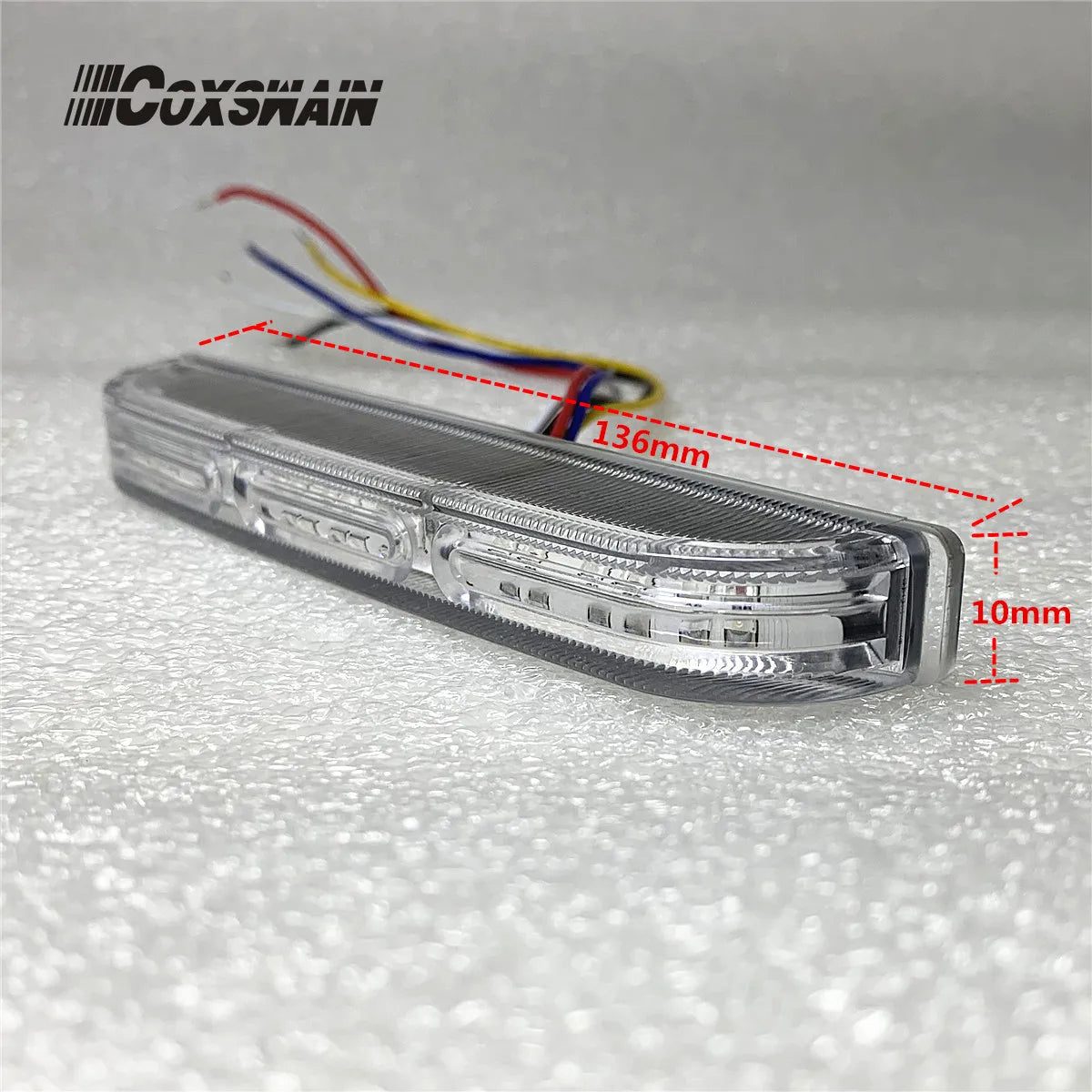 Coxswain Dual Color Emergency Grill Strobe 3W Warning Fire