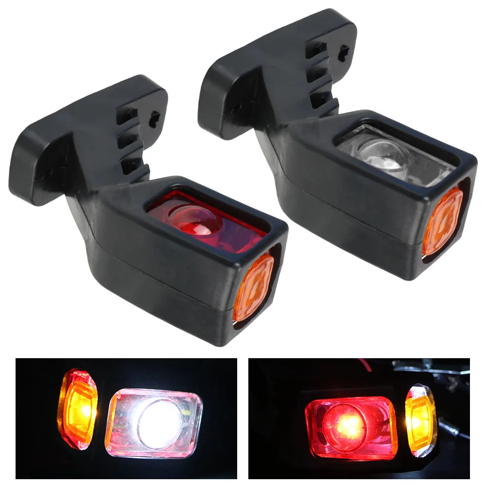 For Trailer Taillights Truck Van Lorry 12V 24V Side Marker