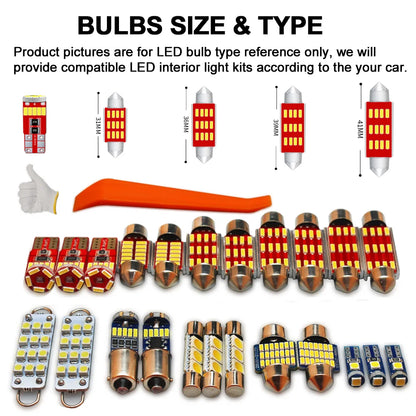 For 2006 2007 2008 2009 2010 Mdng 10PCS Interior Kit 2011 2012