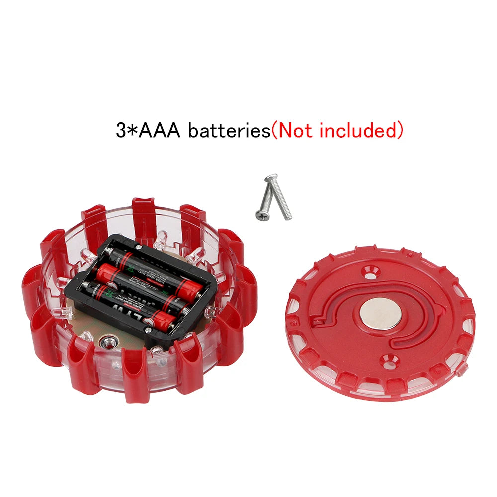 Flashing Strobe Barricade Warning Emergency Motorcycle Tailight