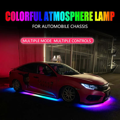 RGB Multicolor Flexible Flowing Underglow Underbody Waterproof