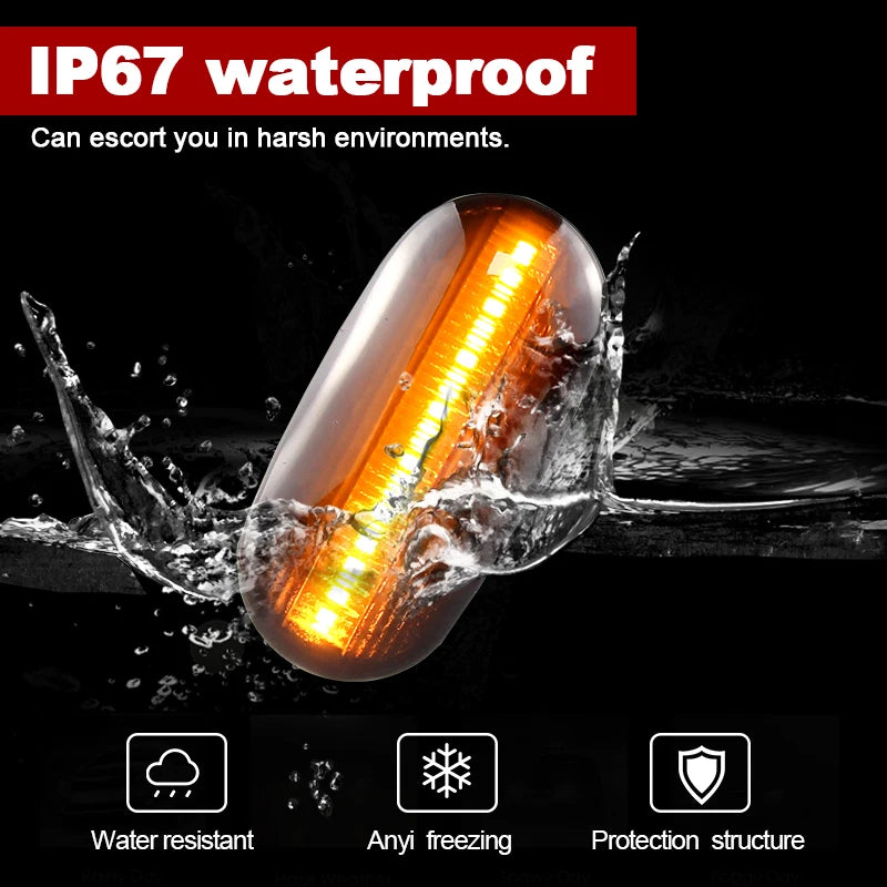 For Mitsubishi Triton L200 2005-2015 Pajero 2PCS Turn Signal