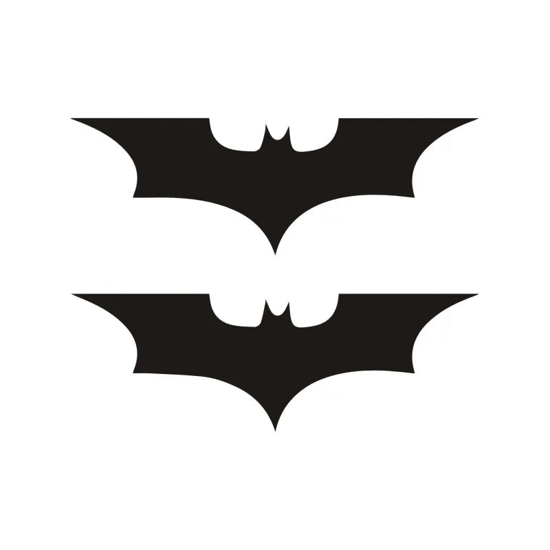 Sticker Cute Bat 3D Man Cartoon Vinyl Decal Reflective