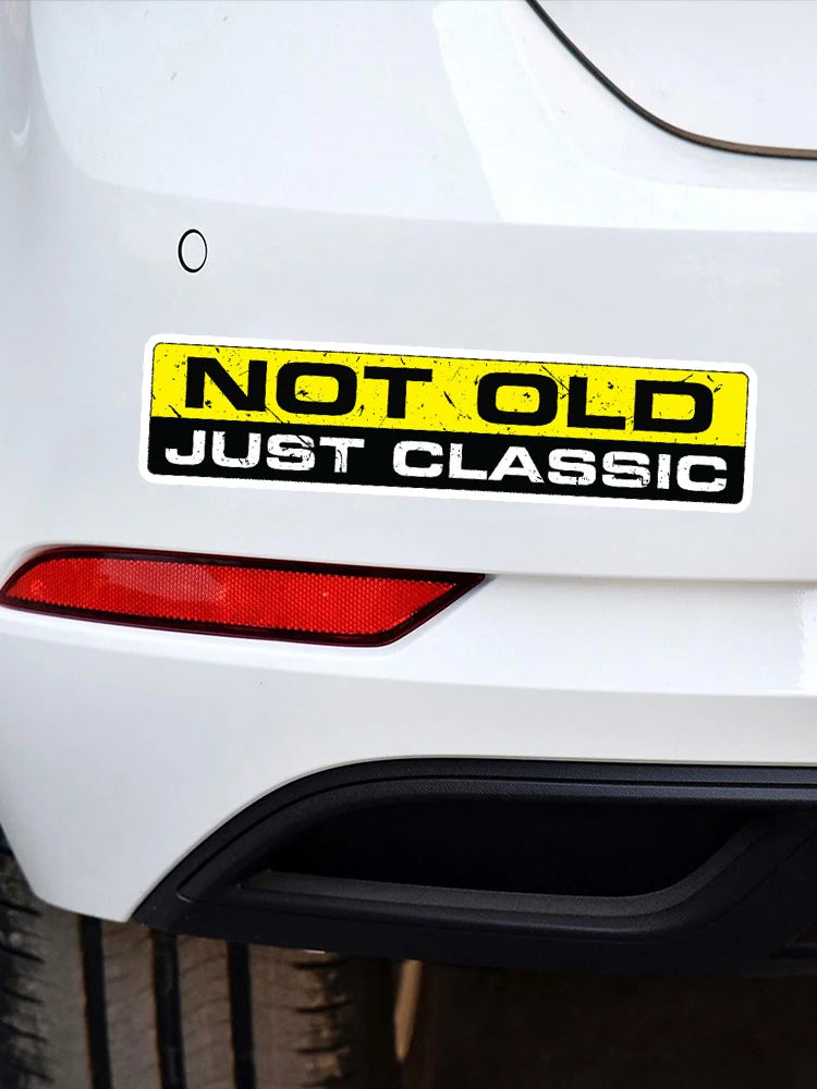 CK21846 Pieces Pack Pvc Decal Not Old Just Classic