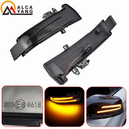 For Mercedes Benz W204 Cla A Puddle Dynamic Rear Mirror Turn