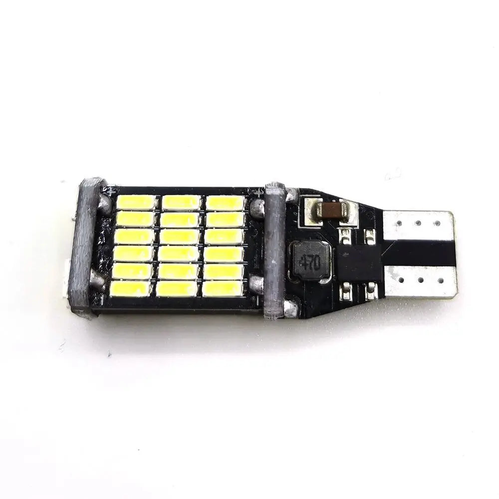 10PCS Bulb T15 W16W 4014 45SMD W5W Signal Super