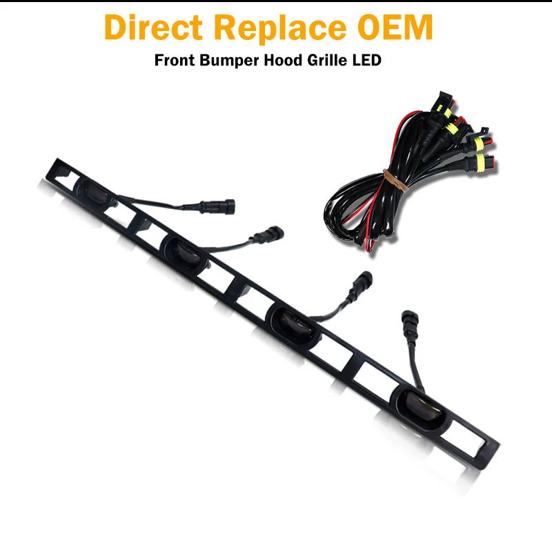 For Toyota Tacoma 2012-2015 LED Lights Ijdm 4PC Set Front Bumper