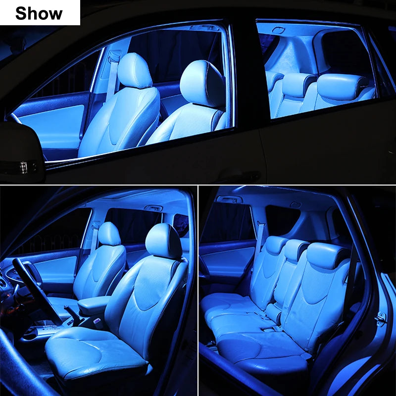 For Volkswagen VW Eos 2007-2012 2013 19PCS Interior Bulb Kit