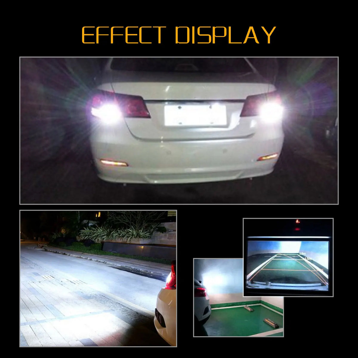 For BMW E91 E60 E90 F25 2PCS T15 Backlight W16W Canbus No Error