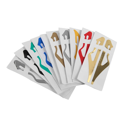 Roll Solid Color Body Decal Vinyl Sticker Striping Double