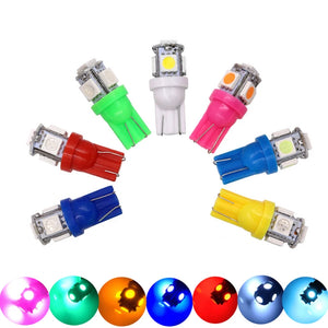 50PCS Dc 6V 6.3v T10 W5W 194 168 555