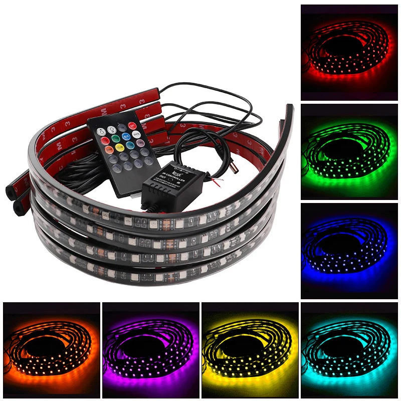 Neon Undercar Glow 12V RGB Chassis Underglow Atmosphere Bar
