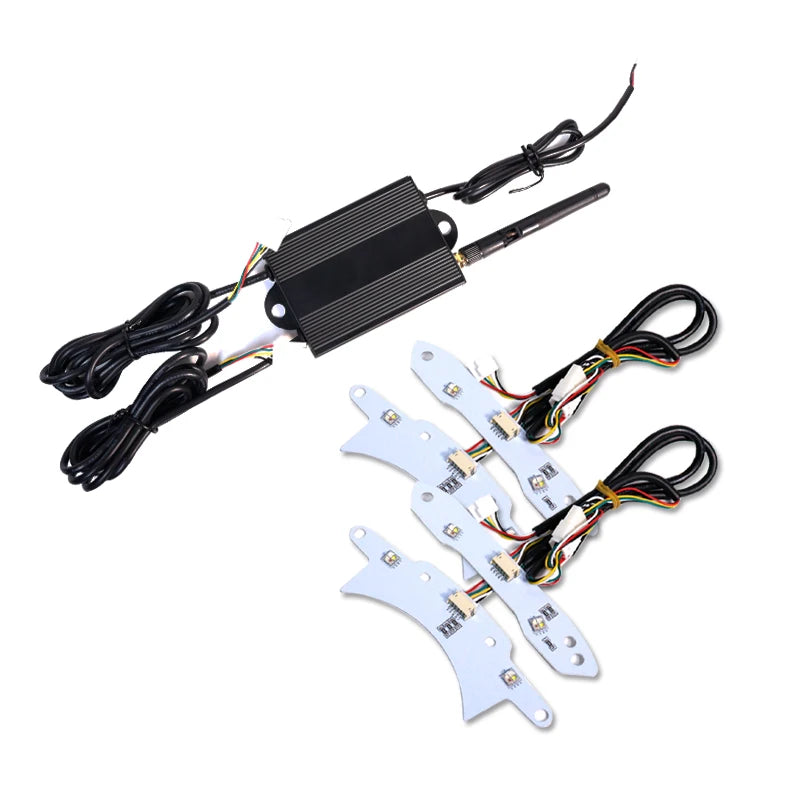 For Dodge Challenger Bluetooth APP Ultra Bright Multi Color Rgbw