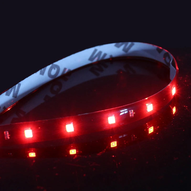 30CM Strip Ambient 15SMD Waterproof Flexible Atmosphere Red