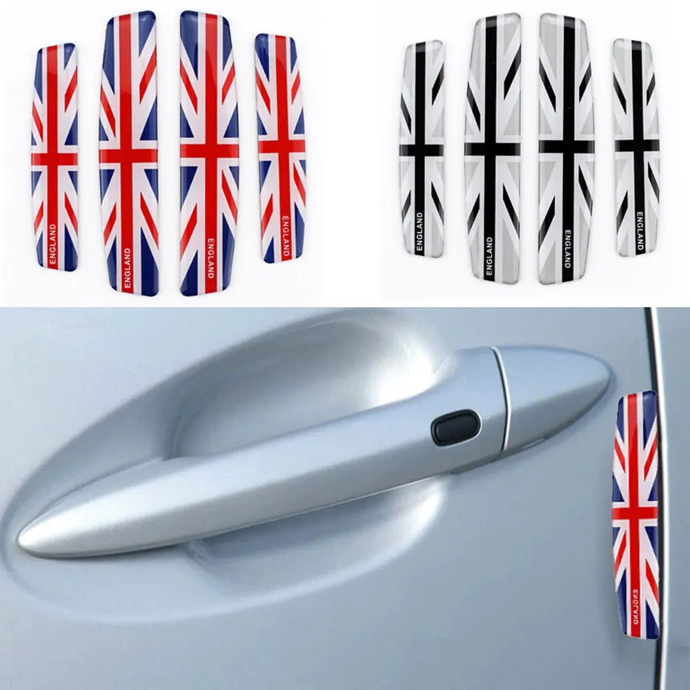 For Auto 4PCS Set England Flag Door Side Edge Protection