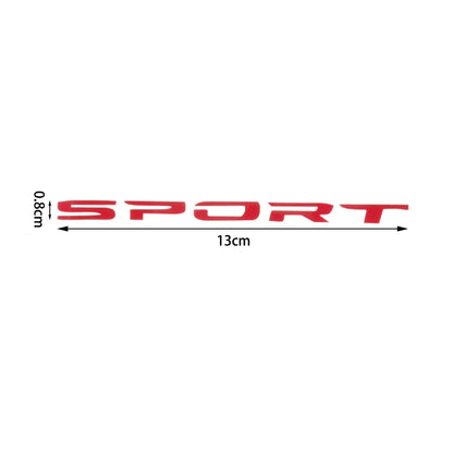 4PCS Sport Decal Sticker Wheels Rims Racing Emblem Logo