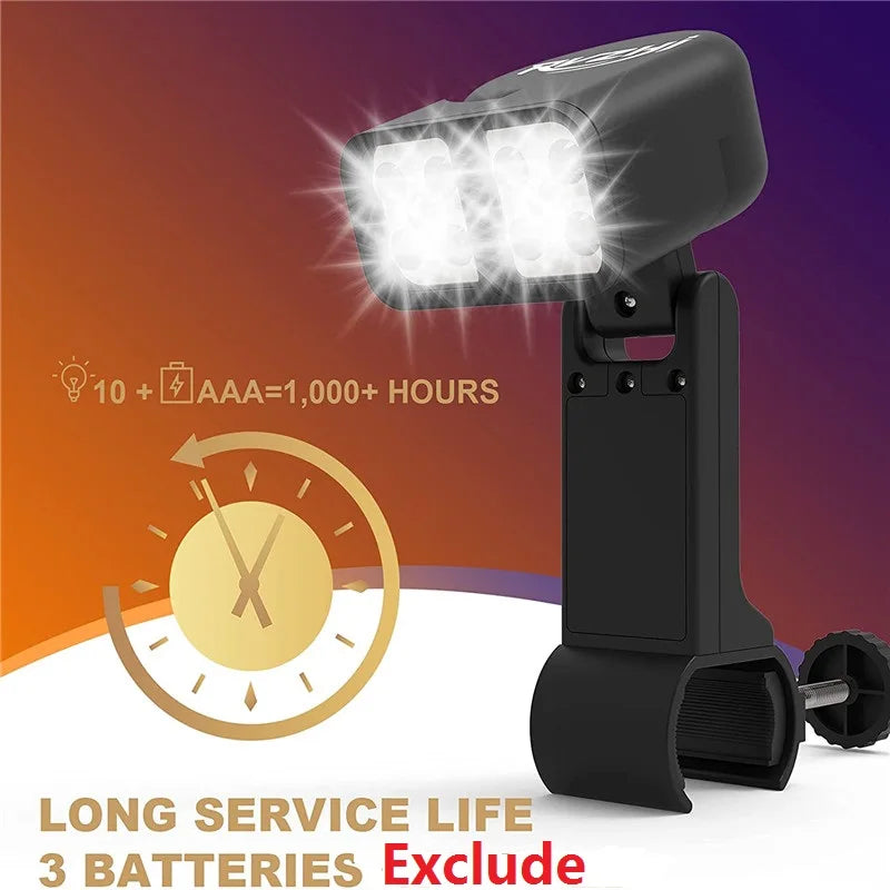 For Bbq Super-Bright Flexible Portable Rotatable Double Head