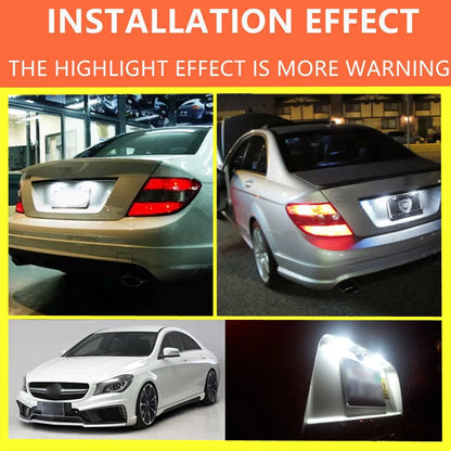 For Mercedes Benz A W176 Cla 2PCS License Plate C117 Cls W218 Gl