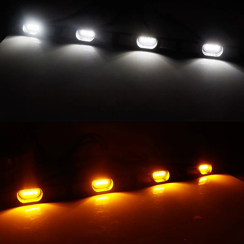 For Toyota Tacoma 2012-2015 LED Lights Ijdm 4PC Set Front Bumper