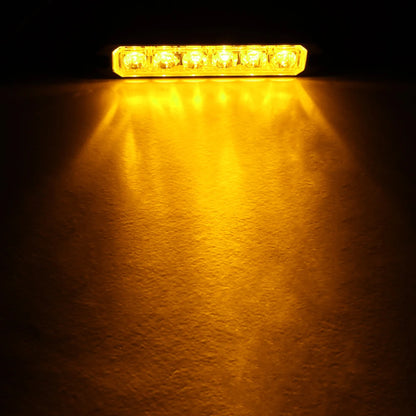 Supper Bright Emergency Blinking Waterproof Flashing Side 5wires