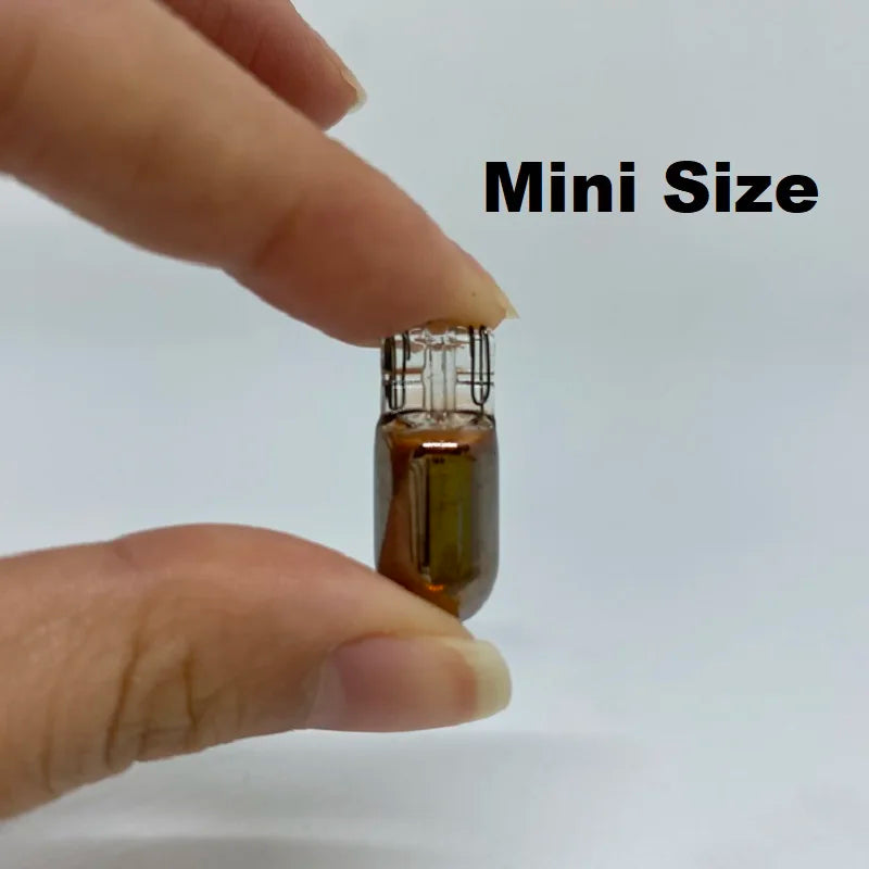 1PCS Amber T10 W5W 501 194 Silver Chrome Signal