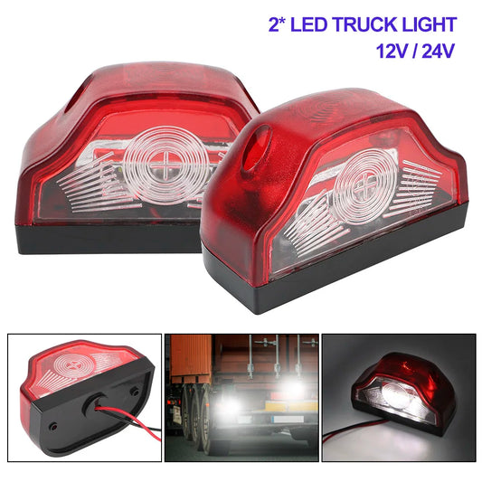 12V 24V Truck Position Fog Indicator Drl Trailer Taillights